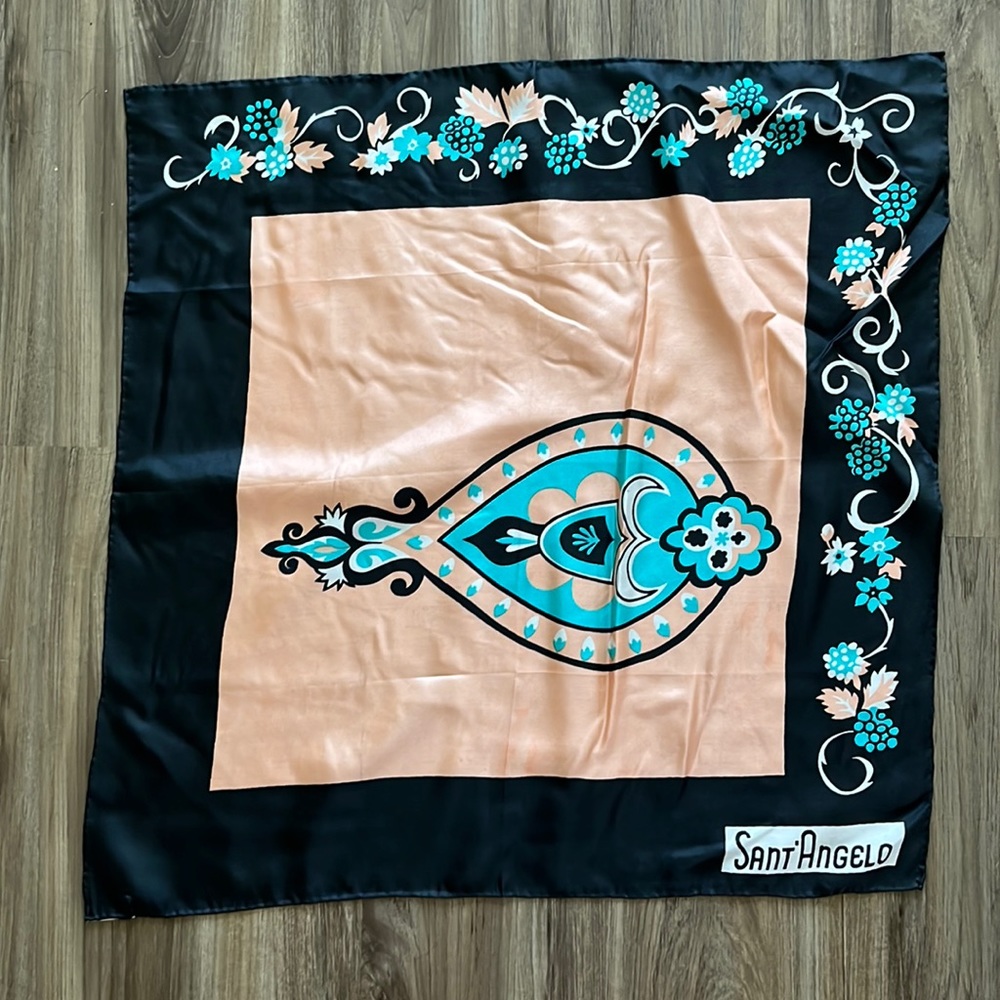 Saint Angelo Scarf Floral VTG